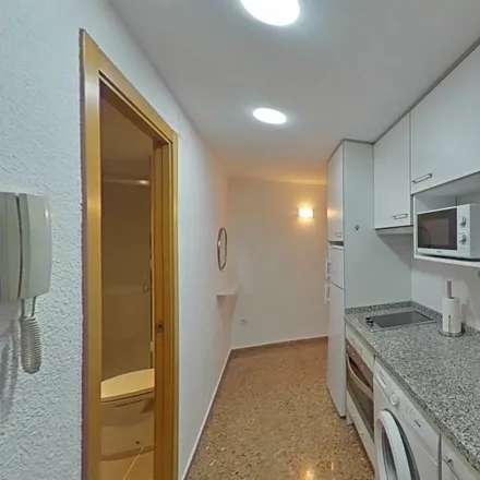 Rent this studio apartment on Ángel Guimerá in Carrer d'Àngel Guimerà, 46008 Valencia