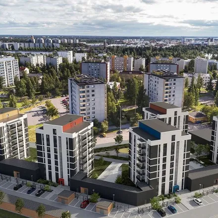 Rent this 3 bed apartment on Kaarretie 14 in 90500 Oulu, Finland