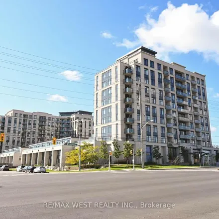 Rent this 1 bed apartment on Allegra Condos in 12 Woodstream Boulevard, Vaughan
