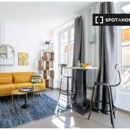 Rent this studio apartment on 13 Rue de l'Échiquier in 75010 Paris, France