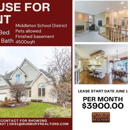 Rent this 5 bed house on 7338 New Washburn Way in Madison, WI 53719