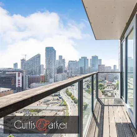 Rent this 2 bed apartment on Proton Tower in 8 Blackwall Way, London