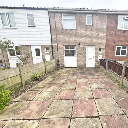 Rent this 3 bed townhouse on Foxcote in Widnes, WA8 4YJ