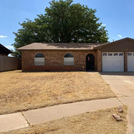 Rent this 3 bed house on 7404 Fir Avenue in Lubbock, TX 79404