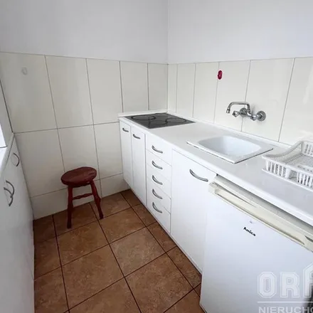 Rent this 1 bed apartment on Biuro obsługi klienta PGNiG in Obrońców Wybrzeża, 81-397 Gdynia