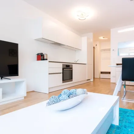 Rent this 1 bed apartment on Kleinkunstbühne Gruam in Wagramer Straße 109, 1220 Vienna