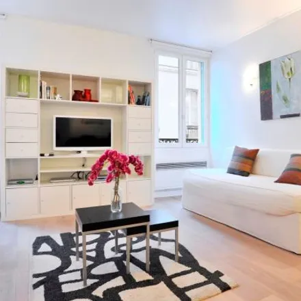 Rent this studio apartment on 63 Rue Greneta in 75002 Paris, France