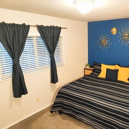 Rent this 3 bed house on 4756 Delamar Avenue Northeast in Albuquerque, NM 87110