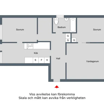 Rent this 3 bed apartment on Tegelbruket in Östermalmsvägen, 612 41 Finspång