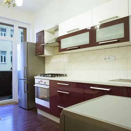 Rent this 1 bed apartment on Rybníček 326/6a in 602 00 Brno, Czechia