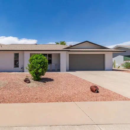 Rent this 2 bed house on 9838 West Evergreen Drive in Sun City, AZ 85373