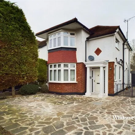 Rent this 4 bed house on 117 Draycott Avenue in London, HA3 0DD