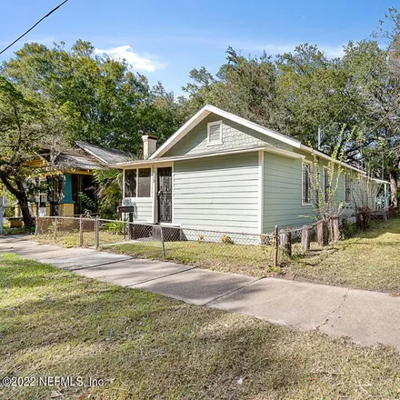 Rent this 3 bed house on Antioch Pentecostal Church in West 22nd Street, Jacksonville