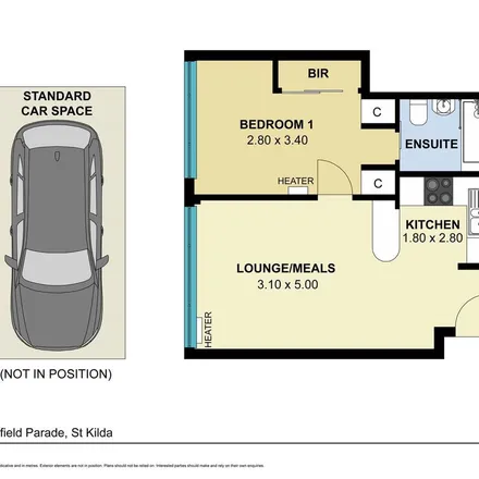 Image 1 - 2 Deakin Street, St Kilda West VIC 3182, Australia - Apartment for rent