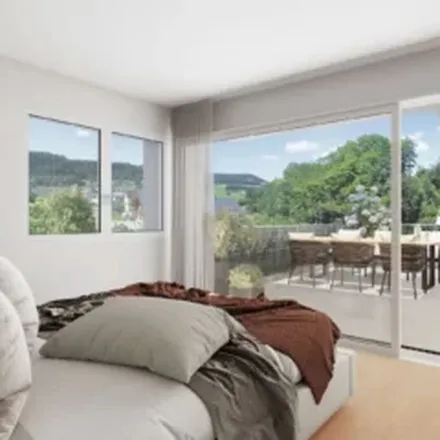 Rent this 4 bed apartment on Kreuzhaldenstrasse 22 in 8192 Glattfelden, Switzerland