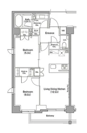Image 2 - 共栄ドライクリーニング, Karasuyamagawa Footpath, Taishido, Setagaya, 154-0004, Japan - Apartment for rent