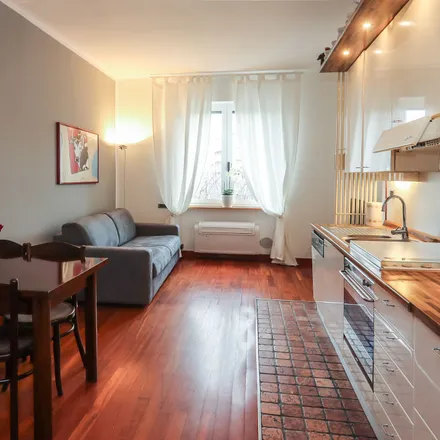 Rent this 1 bed apartment on Ristorante Pizzeria Segrino in Via Alserio 30, 20159 Milan MI