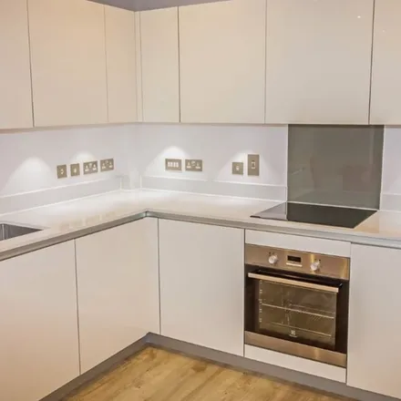 Rent this 1 bed apartment on Artisans House in 20 Abbott Road, London