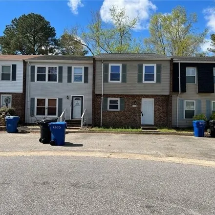 Rent this 3 bed townhouse on 1201 Tar Heel Court in Level Green, Virginia Beach