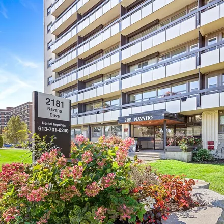 Rent this 1 bed apartment on Greenview Apartments in 2181 Navaho Drive, (Old) Ottawa