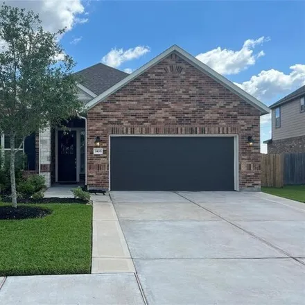 Rent this 4 bed house on 7470 Water Glen Lane in Manvel, TX 77578