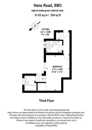 Image 7 - 57 Hans Road, London, SW3 1RL, United Kingdom - Apartment for rent