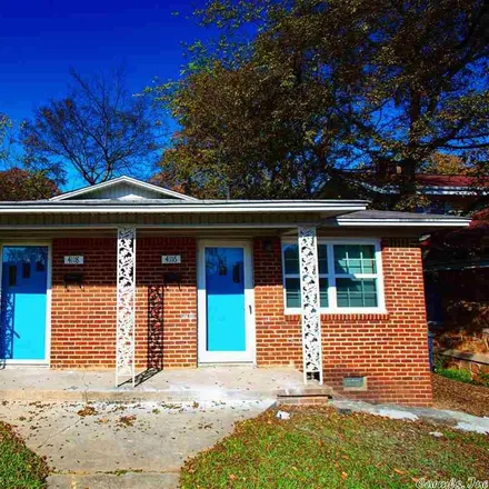 Rent this 2 bed duplex on 4116 A Street in Pulaski Heights, Little Rock