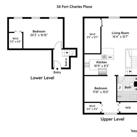 Image 2 - 34 Fort Charles Place, New York, NY 10463, USA - House for rent