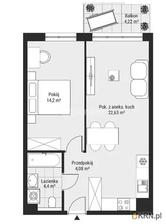 Buy this 2 bed apartment on Bytkowska in 40-148 Katowice, Poland