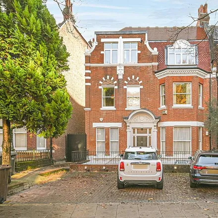 Rent this 3 bed apartment on Leinster Mansions in Frognal Lane, London
