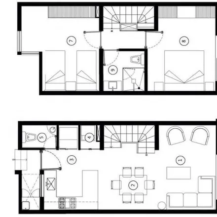 Rent this 2 bed duplex on USA Laundrette in Calle Río Pánuco, Cuauhtémoc