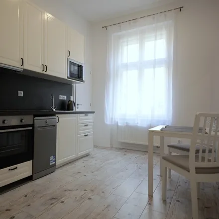 Rent this 1 bed apartment on Petřínská 574/10 in 150 00 Prague, Czechia