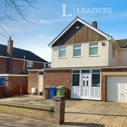Rent this 3 bed house on 14 Beatty Road in Norwich, NR4 6RQ