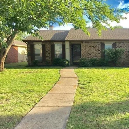 Rent this 3 bed house on 1868 Angelina Drive in Garland, TX 75040