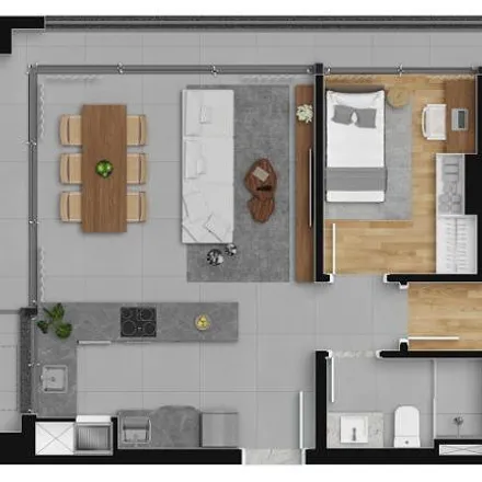 Buy this 2 bed apartment on Avenida Vicente Machado 1056 in Batel, Curitiba - PR