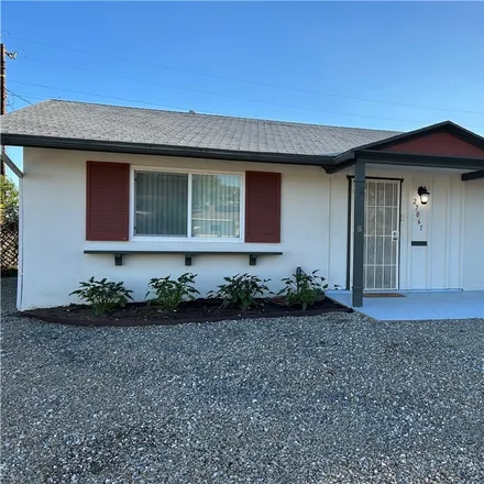 Rent this 2 bed house on 27067 El Rancho Drive in Menifee, CA 92586