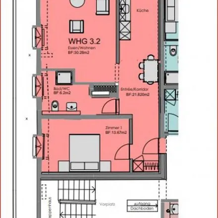 Rent this 3 bed apartment on Dorfplatz 4 in 3150 Wahlern, Switzerland
