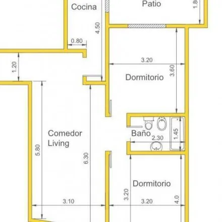 Buy this 2 bed apartment on Saavedra 225 in Partido de La Matanza, B1704 FLD Ramos Mejía