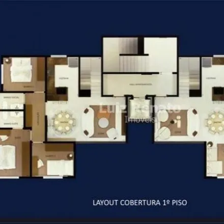Buy this 3 bed apartment on Rua Teixeira Mendes in Cidade Jardim, Belo Horizonte - MG