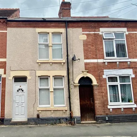 Rent this 3 bed townhouse on Manor Court Baptist Church in Willington Street, Nuneaton