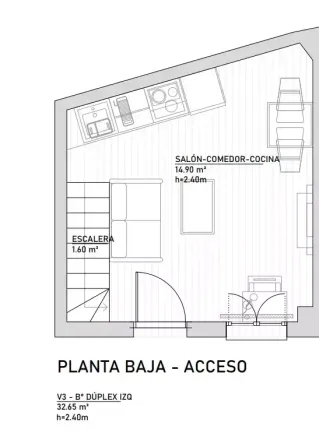 Rent this studio room on Calle de San Clemente in 28025 Madrid, Spain