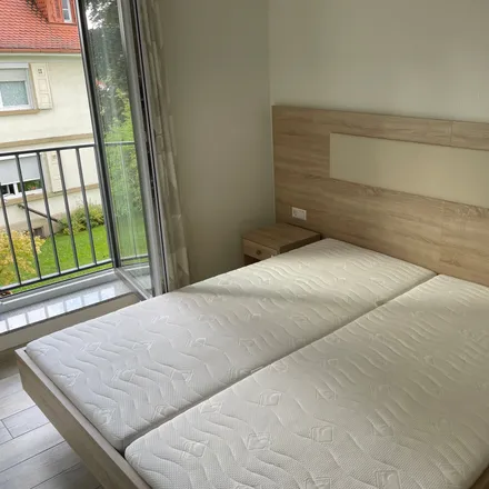 Rent this 1 bed apartment on Flürlenstraße 7 in 74189 Weinsberg, Germany