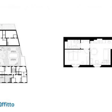 Rent this 2 bed apartment on Via Ascanio Sforza 55 in 20136 Milan MI, Italy