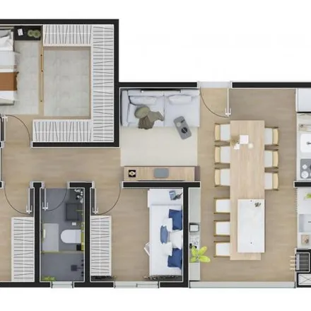 Buy this 3 bed apartment on Rua Desembargador Lauro Sodré Lopes 432 in Portão, Curitiba - PR