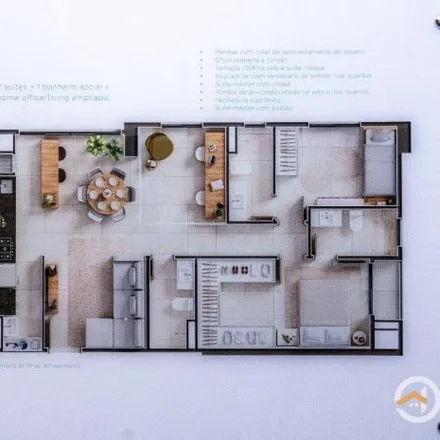 Buy this 3 bed apartment on Rua 1128 in Setor Marista, Goiânia - GO