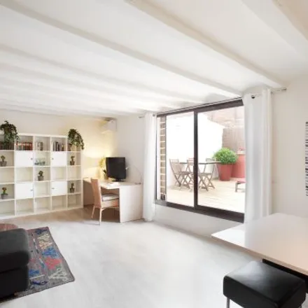 Rent this 3 bed apartment on Samy Home in Carrer de les Trompetes, 08001 Barcelona