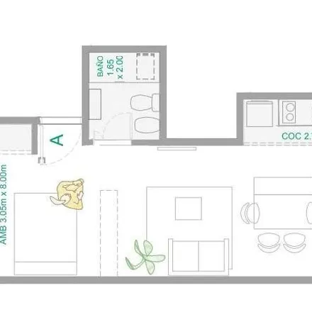 Buy this studio apartment on Lugones 3400 in Villa Urquiza, Buenos Aires