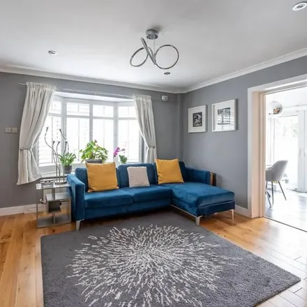 Rent this 4 bed apartment on Dundonald Road in Hartfield Crescent, London
