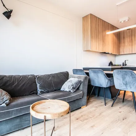 Rent this 2 bed apartment on Bardzo Dobry Chleb in Wizjonerów 4, 31-356 Krakow