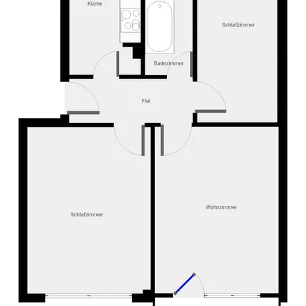 Image 4 - Florentiner Bogen 4, 06128 Halle (Saale), Germany - Apartment for rent